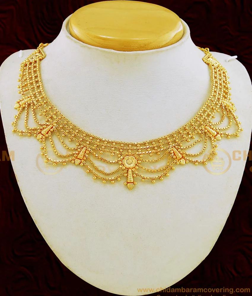 Light weight sale bridal gold set